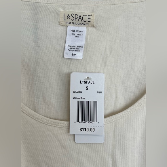 NWT L Space white mini dress - Picture 4 of 5